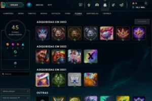 Conta De Lol Ferro 4 - Sem Risco De Ban Por Botting - League of Legends