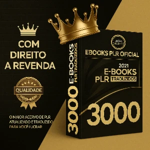 Pacote 3.000 PLR Em Português 2025 + Direito de revenda