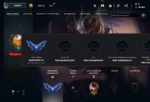 Conta Diamante 3/4/Iv 30K Ea - League of Legends: Wild Rift LOL WR