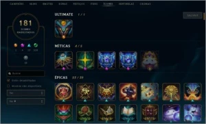 Conta diamante IV Solo/Duo , Diamante V Flex, Ouro V 3x3 - League of Legends LOL