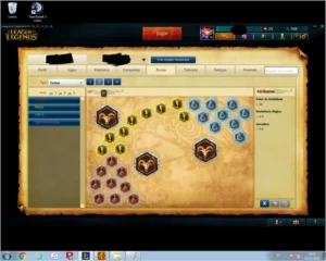 Conta League of Legends Ouro V BR/    121 Campeões,45 skins LOL