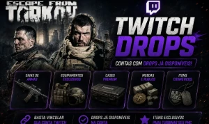 Escape From Tarkov - Twitch Drops Novos - Mais de 200 Caixas