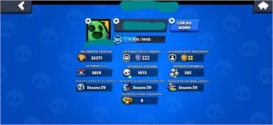 Conta Brawl Stars - 26.000 troféus - 45/47 brawlers