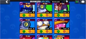 Conta Brawl Stars - 26.000 troféus - 45/47 brawlers