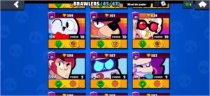 Conta Brawl Stars - 26.000 troféus - 45/47 brawlers