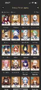 Conta Rank 60, Furina C3, Scara C2, Hutao C1 E +35Tier 5* - Genshin Impact