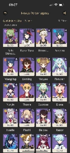 Conta Rank 60, Furina C3, Scara C2, Hutao C1 E +35Tier 5* - Genshin Impact
