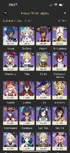 Conta Rank 60, Furina C3, Scara C2, Hutao C1 E +35Tier 5* - Genshin Impact