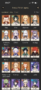 Conta Rank 60, Furina C3, Scara C2, Hutao C1 E +35Tier 5* - Genshin Impact