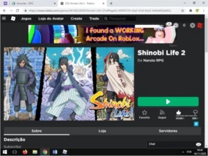 Upo contas no shinobi life 2 (ATÉ O RANK B) - Outros