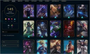 Conta 2011, Kayle Juiza, 7 Miticas, Icones raros - League of Legends LOL