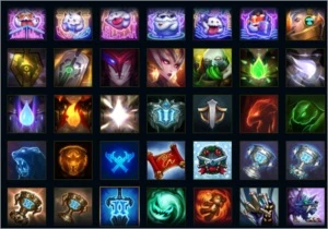 Conta 2011, Kayle Juiza, 7 Miticas, Icones raros - League of Legends LOL
