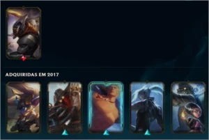 Conta Mestre lol 56% Win Rate - League of Legends
