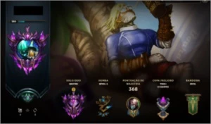 Conta Mestre lol 56% Win Rate - League of Legends
