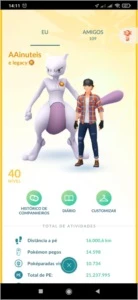 POKEMON GO - LEVEL 40, 183 brilhantes, 109 lendários - Pokémon