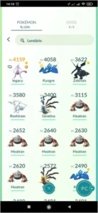 POKEMON GO - LEVEL 40, 183 brilhantes, 109 lendários - Pokémon
