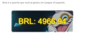 Conta com 433 skins platina 4 ex diamond - League of Legends LOL
