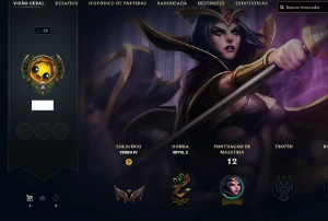 Conta FERRO IV boa pra brincar entre os ferros - League of Legends LOL