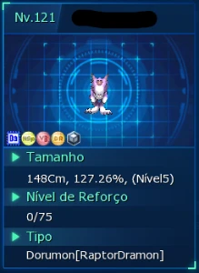 Conta inciante bem adiantada LADMO servidor Alphamon - Digimon Masters Online