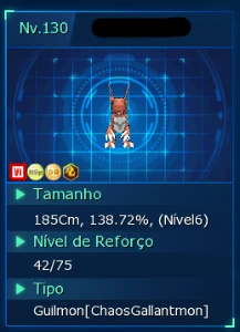 Conta inciante bem adiantada LADMO servidor Alphamon - Digimon Masters Online