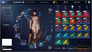 MAGA LVL 71 / 84K POWER R$800,00!! - MIR4