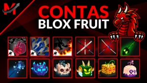 Blox fruits - Contas (PROMOÇÃO) - Roblox