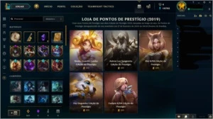 Conta Diamante IV (FLEX), Platina III (SOLOQ/TFT) e 260 skin - League of Legends LOL