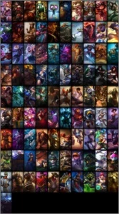 Vendo conta prata 4 com 98 champ e 91 skins (2 ultimates) - League of Legends LOL