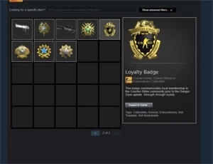 CONTA CSGO PRIME GLOBAL +MEDALHAS E SKINS+CONTA STEAM LVL 45 - Counter Strike