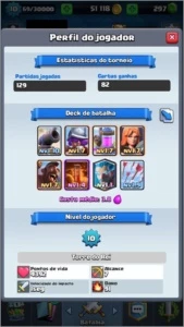 CONTA NÍVEL 10 (COM MAGO DE GELO), 51K+ OURO, ARENA 8 - Clash Royale