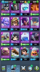 Vendo conta Clash Royale com 3 lendárias