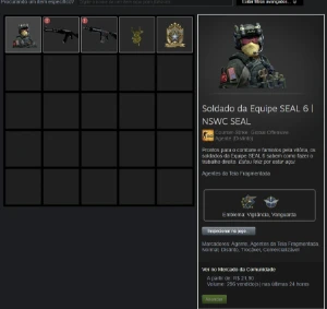Steam CS GO Prime (com varias skins) / GTA V e varios jogos