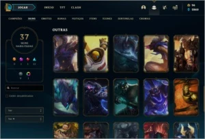 CONTA LOL PRATA 1 , 40 SKINS , 90 CHAMPIONS (ex OURO) - League of Legends