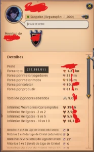 Conta albion full spec +20m de prata - Albion Online