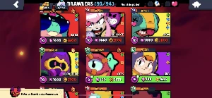 Conta de Brawl Gemada - Brawl Stars