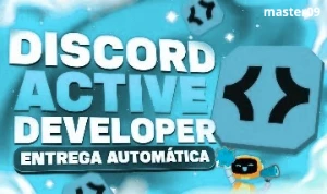 Developer Badge Discord — Permanente e 100% Seguro