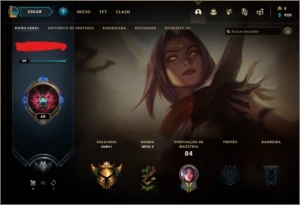 CONTA LOL OURO 1! BOM MMR! - League of Legends