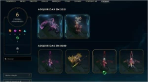 CONTA LOL OURO 1! BOM MMR! - League of Legends