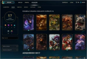 Conta LoL lv 37, unranked, Quase todos champs desbloqueados - League of Legends