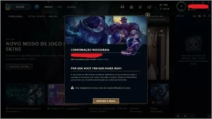 CONTA LOL (E-MAIL NÃO VERIFICADO) NIVEL 285 (CONTA RARA) - League of Legends