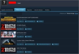 Conta Steam com CS:GO PRIME & PUBG