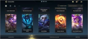 CONTA GM, VARIAS SKINS, ALL SEASON - League of Legends: Wild Rift LOL WR