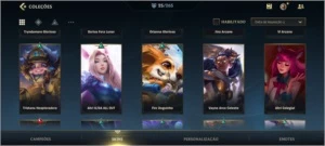 CONTA GM, VARIAS SKINS, ALL SEASON - League of Legends: Wild Rift LOL WR