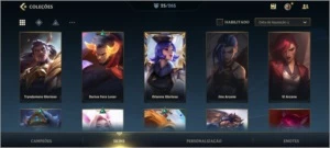 CONTA GM, VARIAS SKINS, ALL SEASON - League of Legends: Wild Rift LOL WR