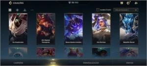 CONTA GM, VARIAS SKINS, ALL SEASON - League of Legends: Wild Rift LOL WR