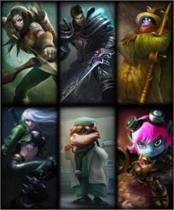 Conta Unranked 22 Campeões 6 Skins! - League of Legends LOL