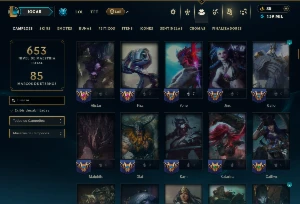 Unranked com TODOS os Champs e 175 Skins ( ADC / MID / TOP ) - League of Legends LOL