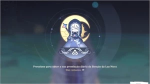 AR 32 CONTA COM EULA E KEQUING + ARMA 5 FALCÃO(BENÇÃO LUNAR) - Genshin Impact