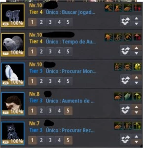 Conta Hashashin264/305 com 2020 perolas 2pet-T4 e 3-T3 - Black Desert