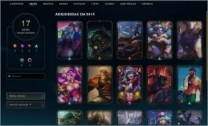 Conta LOL ex Platina - League of Legends